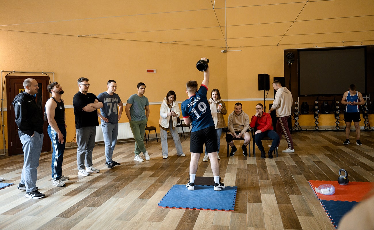 процесс Турнира по гиревому спорту